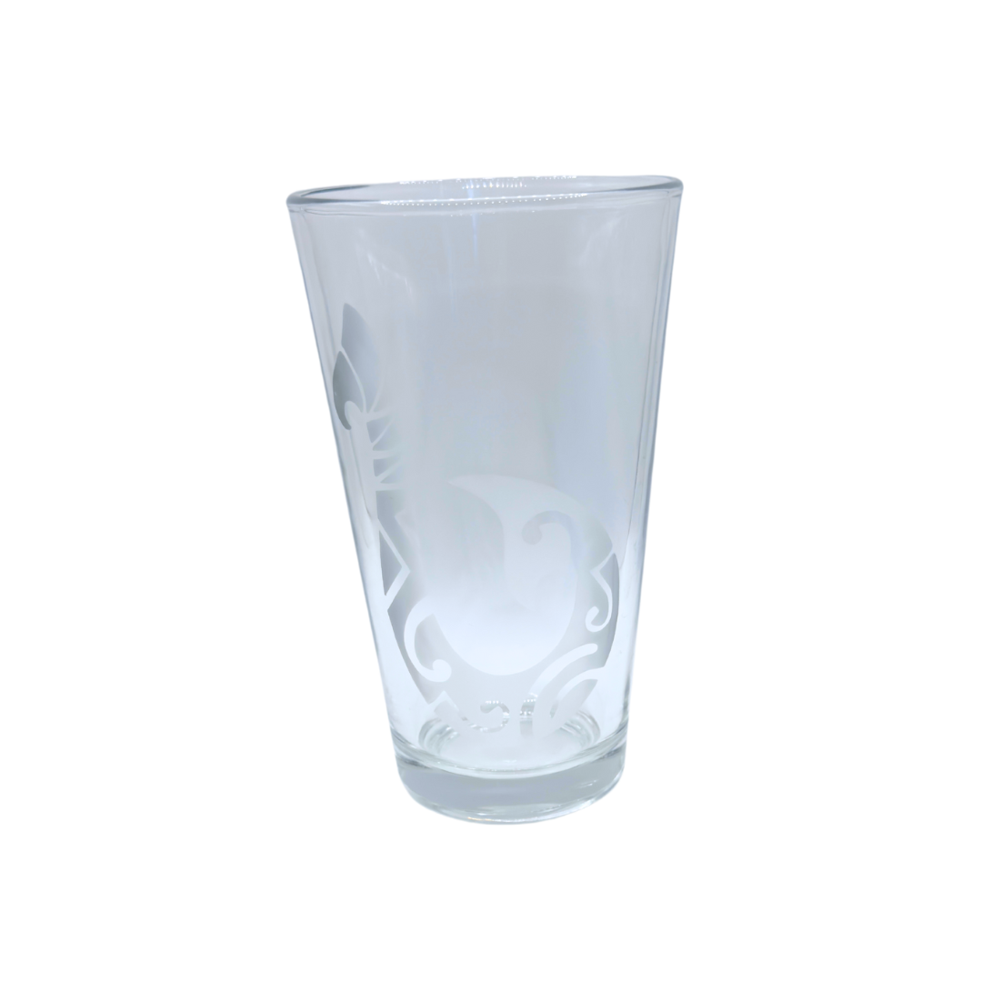 Etched Glass Cups